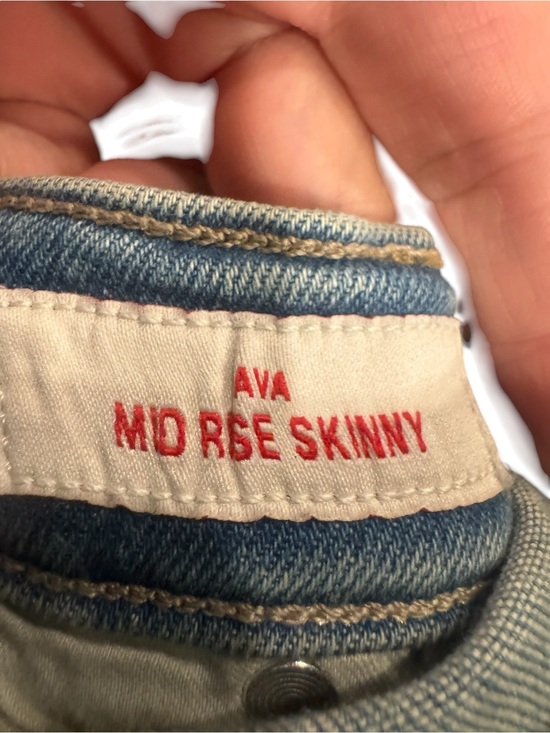 Lucky Brand Denim - Lucky Brand Ava Mid Rise Skinny Jeans - Light Blue